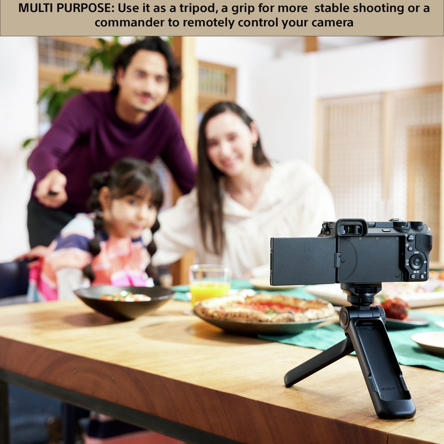 Sony GPVPT3 shooting grip tripod black - British product