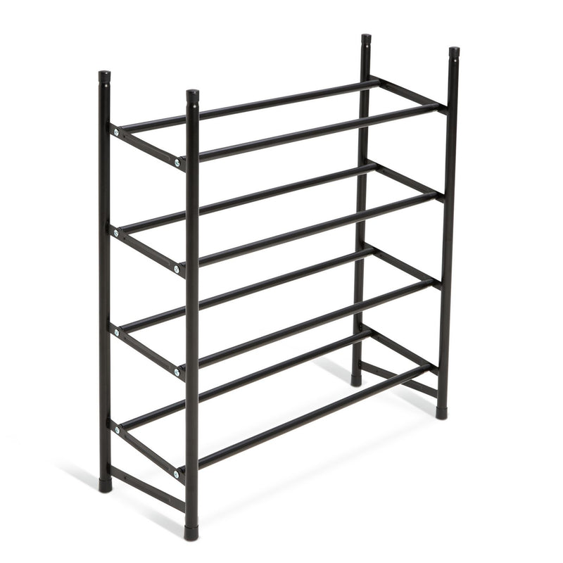 Argos Home Yori black extendable shoe rack - British product