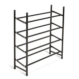 Argos Home Yori black extendable shoe rack - British product