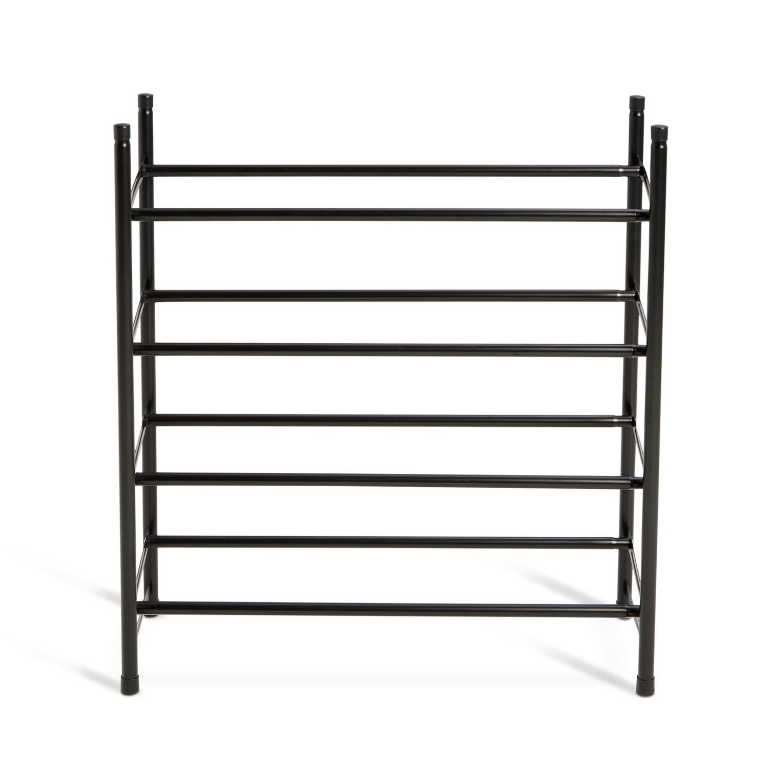 Argos Home Yori black extendable shoe rack - British product