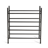 Argos Home Yori black extendable shoe rack - British product