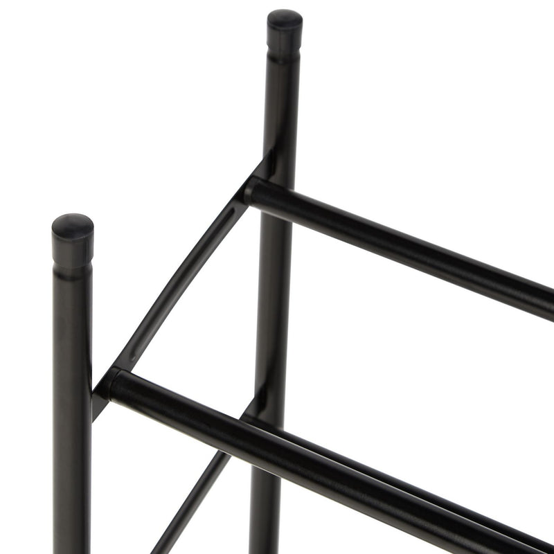 Argos Home Yori black extendable shoe rack - British product