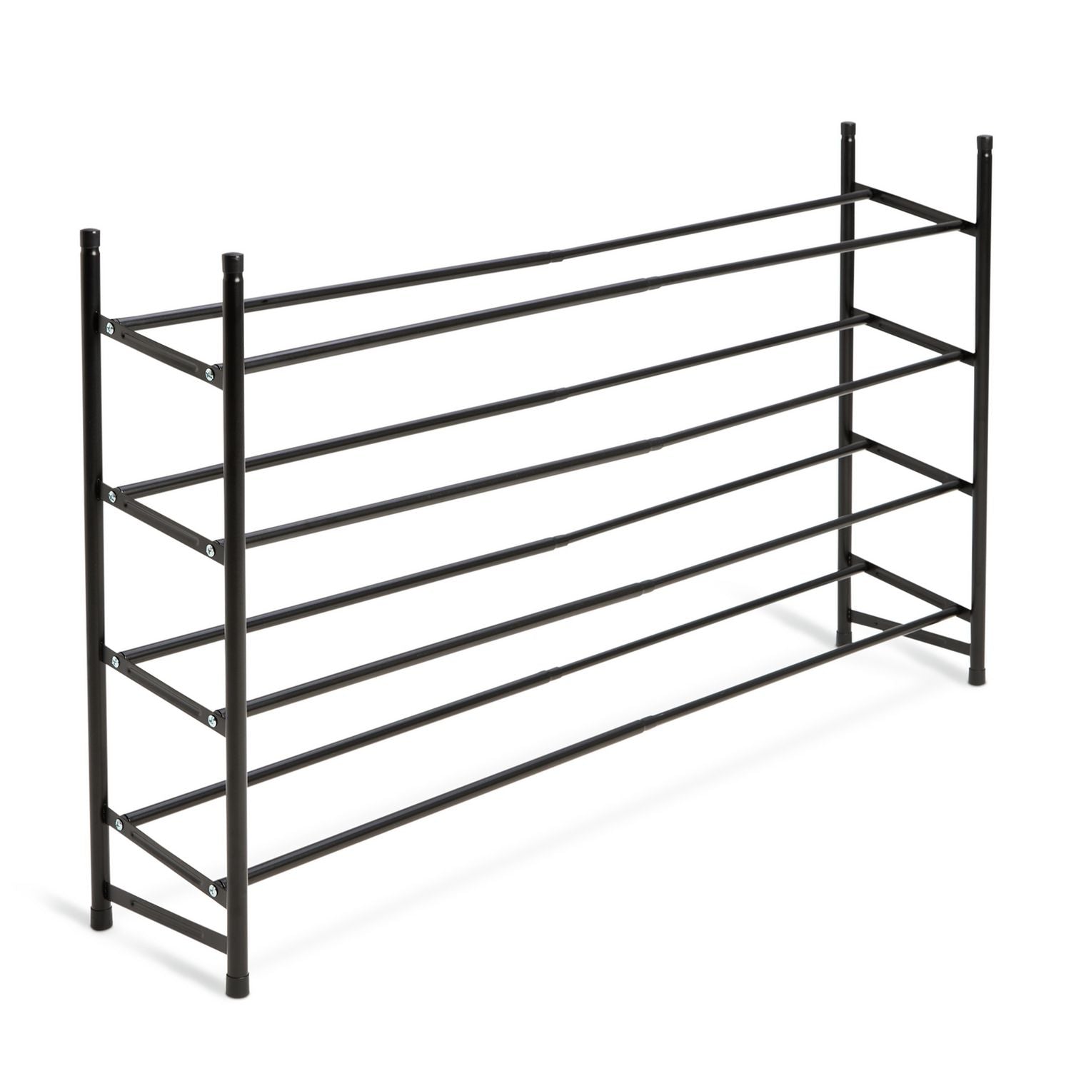 Argos Home Yori black extendable shoe rack - British product