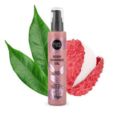 Organic Shop Body Shimmer Oil Rose & Lychee 100ml, UK version