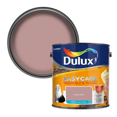 Argos Dulux Easycare Washable & Tough Matt Paint Pressed Petal 2.5L- Buy online at McGrocer