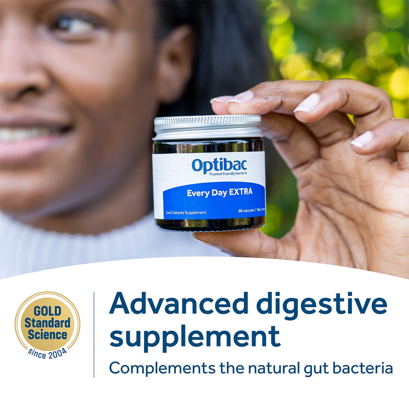 Optibac Probiotic Capsules Every Day Extra 30, imported from the UK