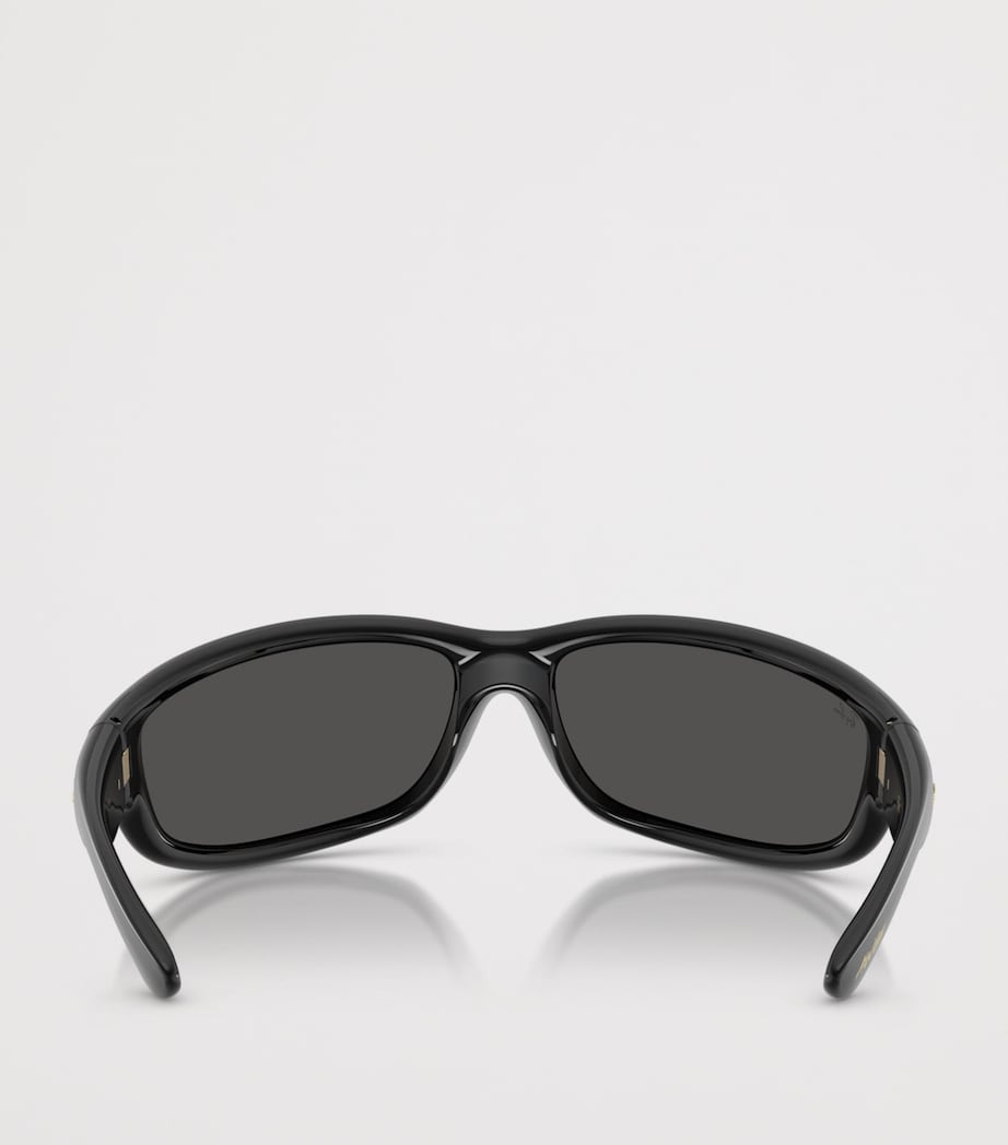 Ray-Ban Ultra Wrap 003 square sunglasses (British brand)