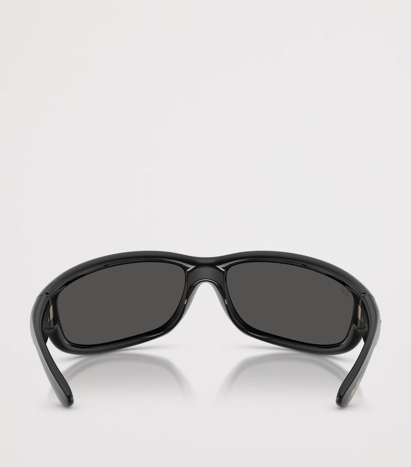 Ray-Ban Ultra Wrap 003 square sunglasses (British brand)