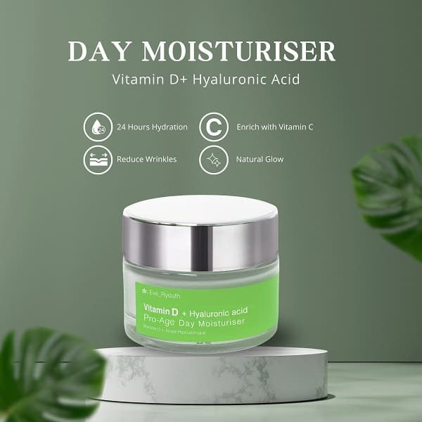 Dr Eve Ryouth day cream hyaluronic acid - British product