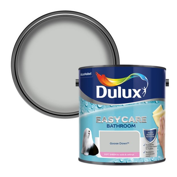 Dulux bathroom paint Goose Down 2.5L, UK version