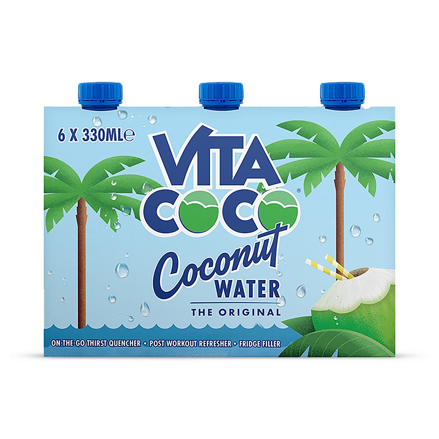 Vita Coco original coconut water multipack 6x330ml, UK version