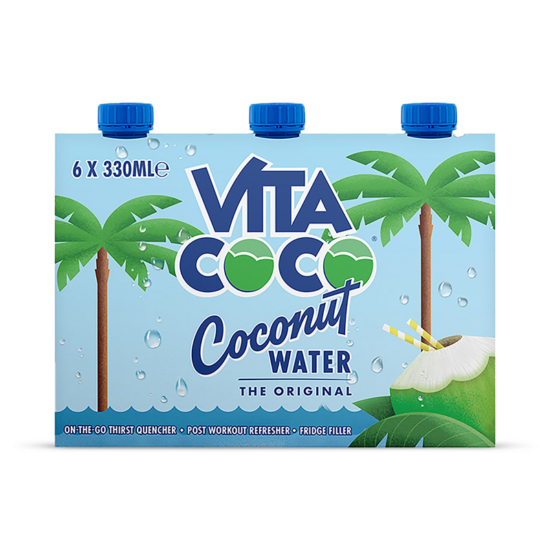 Vita Coco original coconut water multipack 6x330ml, UK version