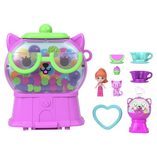 Polly Pocket Gumball Kitty compact playset - British product