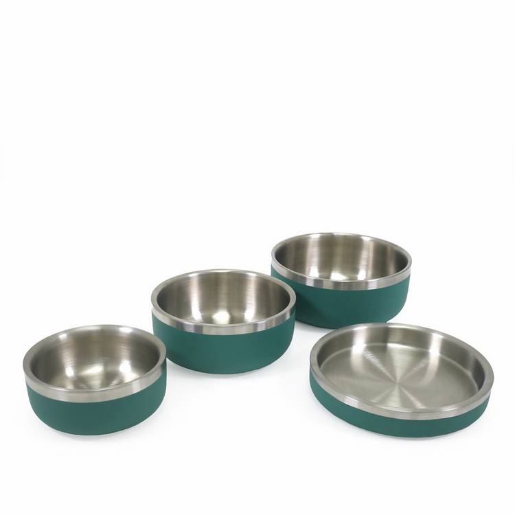 Morris & Co. double diner in khaki stainless steel, imported from the UK