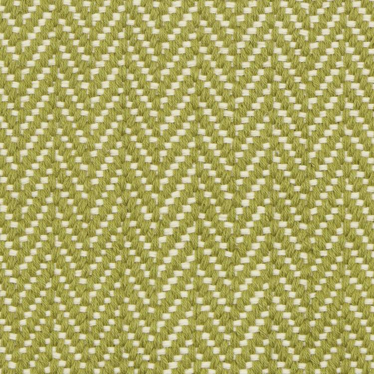 Argos Home herringbone green cotton flatweave rug 120x170cm, UK version