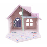 Chad Valley wooden fairy playhouse with furniture and fairies, UK version