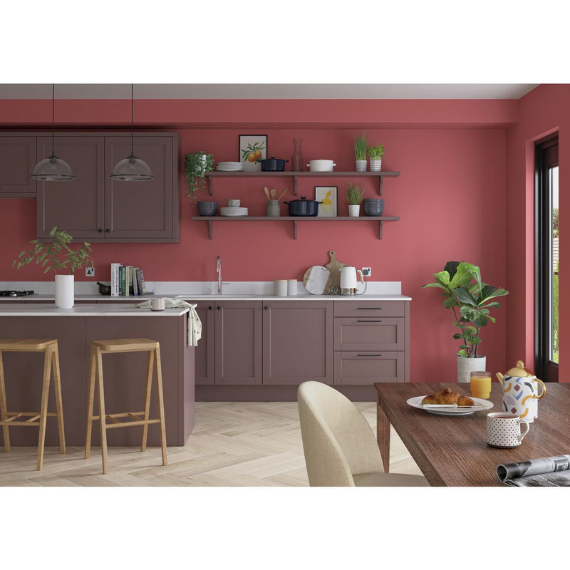 Dulux Easycare Kitchen Matt Coral Charm paint 2.5L, UK version