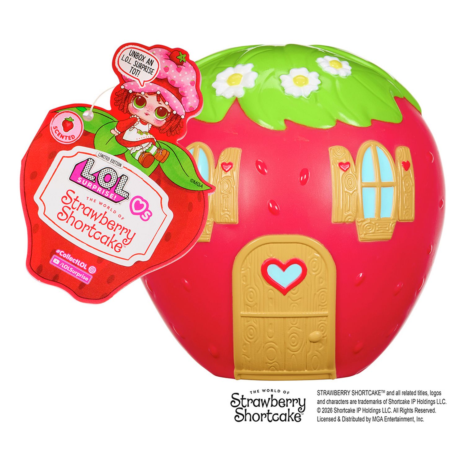 L.O.L. Surprise Strawberry Shortcake collectible doll 9cm (British brand)