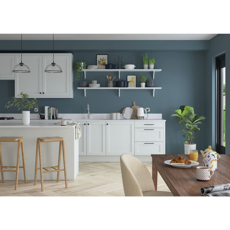 Dulux Easycare Kitchen paint Faded Indigo 2.5L, imported from the UK