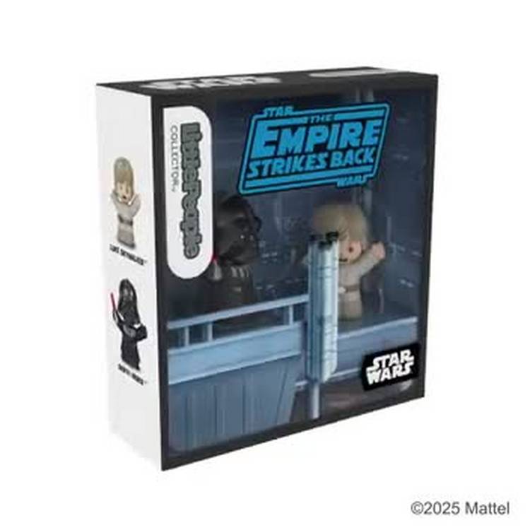 Fisher-Price Little People Collector Star Wars I Am Your Father set with figures (British brand)