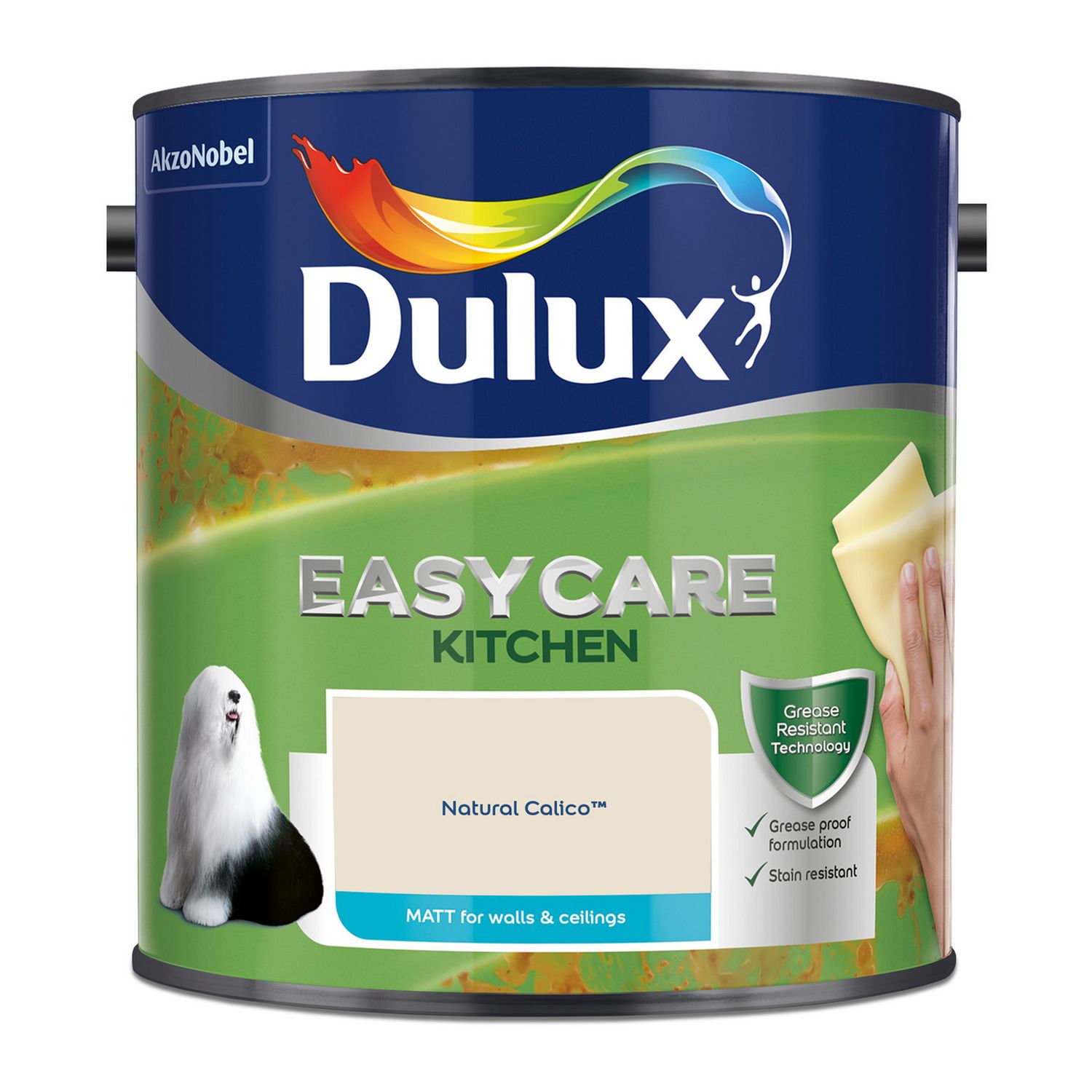 Dulux Easycare Kitchen Matt Natural Calico 2.5L (British brand)