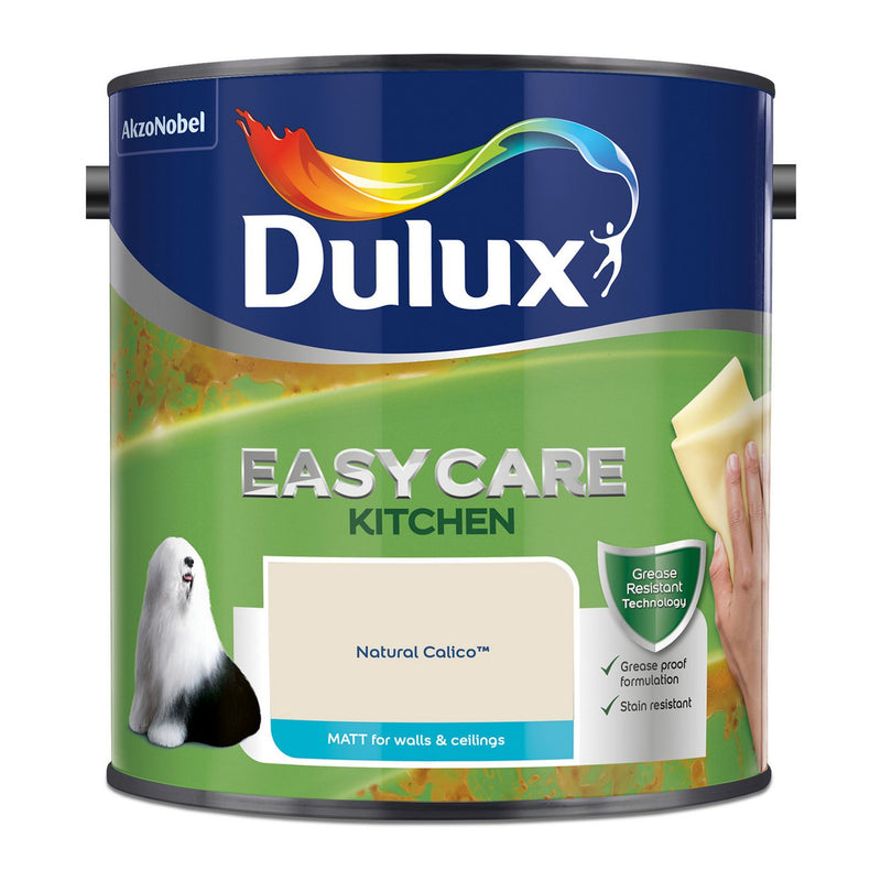 Dulux Easycare Kitchen Matt Natural Calico 2.5L (British brand)