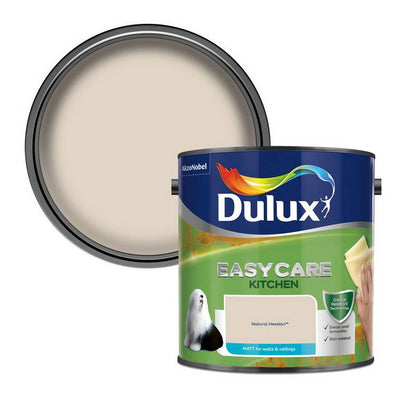 Argos Dulux Easycare Kitchen Matt Natural Hessian Paint 2.5L- Buy online at McGrocer