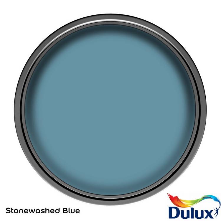 Dulux Easycare Kitchen Matt paint Stonewashed Blue 2.5L, UK version
