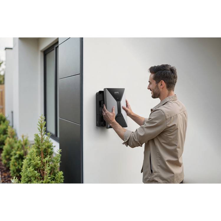 Anker SOLIX V1 smart EV charger socket 7.4kW - British product