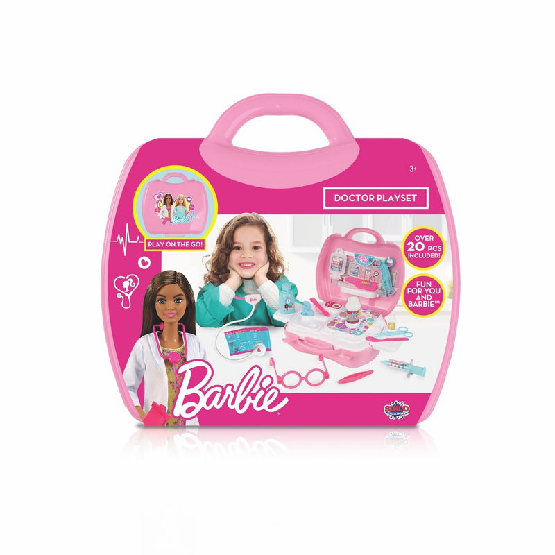 Barbie doctor playset with carry case, UK version