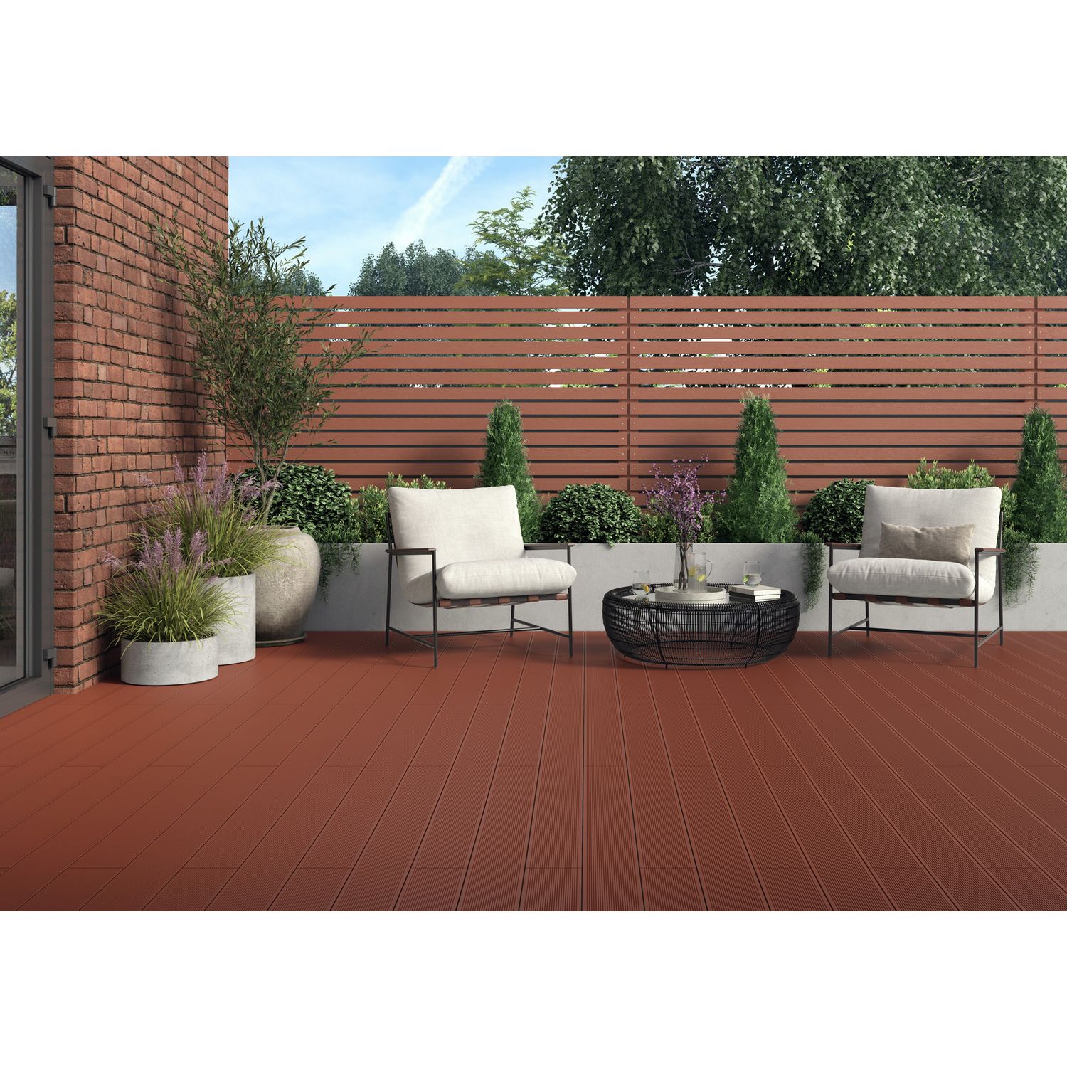 Cuprinol anti-slip deck stain Boston Teak 2.5L, imported from the UK