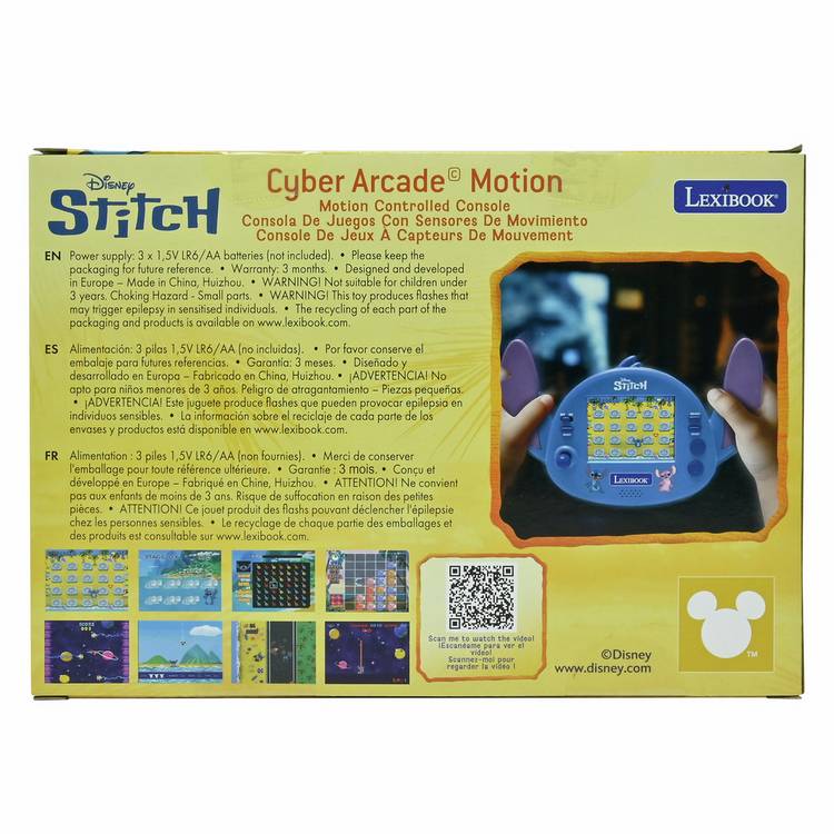 Lexibook Stitch handheld console - British product