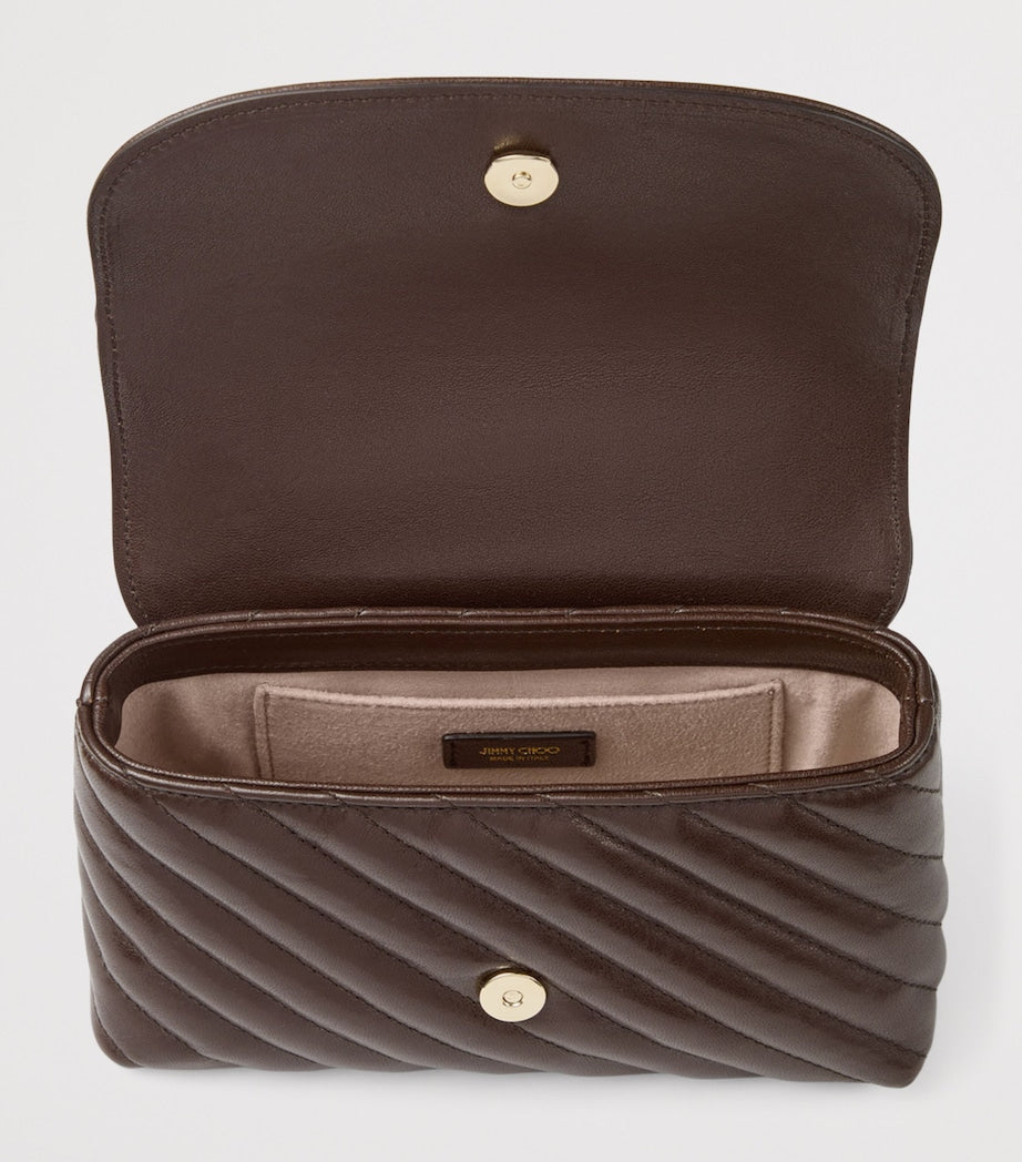 Jimmy Choo Curve cross-body bag in lambskin leather (British brand)