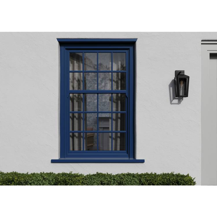 Dulux Weathershield Satin Oxford Blue paint 750ml - British product