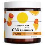 Cannaray Re Live CBD Gummies Regular Strength Orange x30 300mg GOODS Sainsburys   