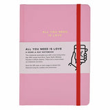 Say It With Songs love notebook A5, imported from the UK