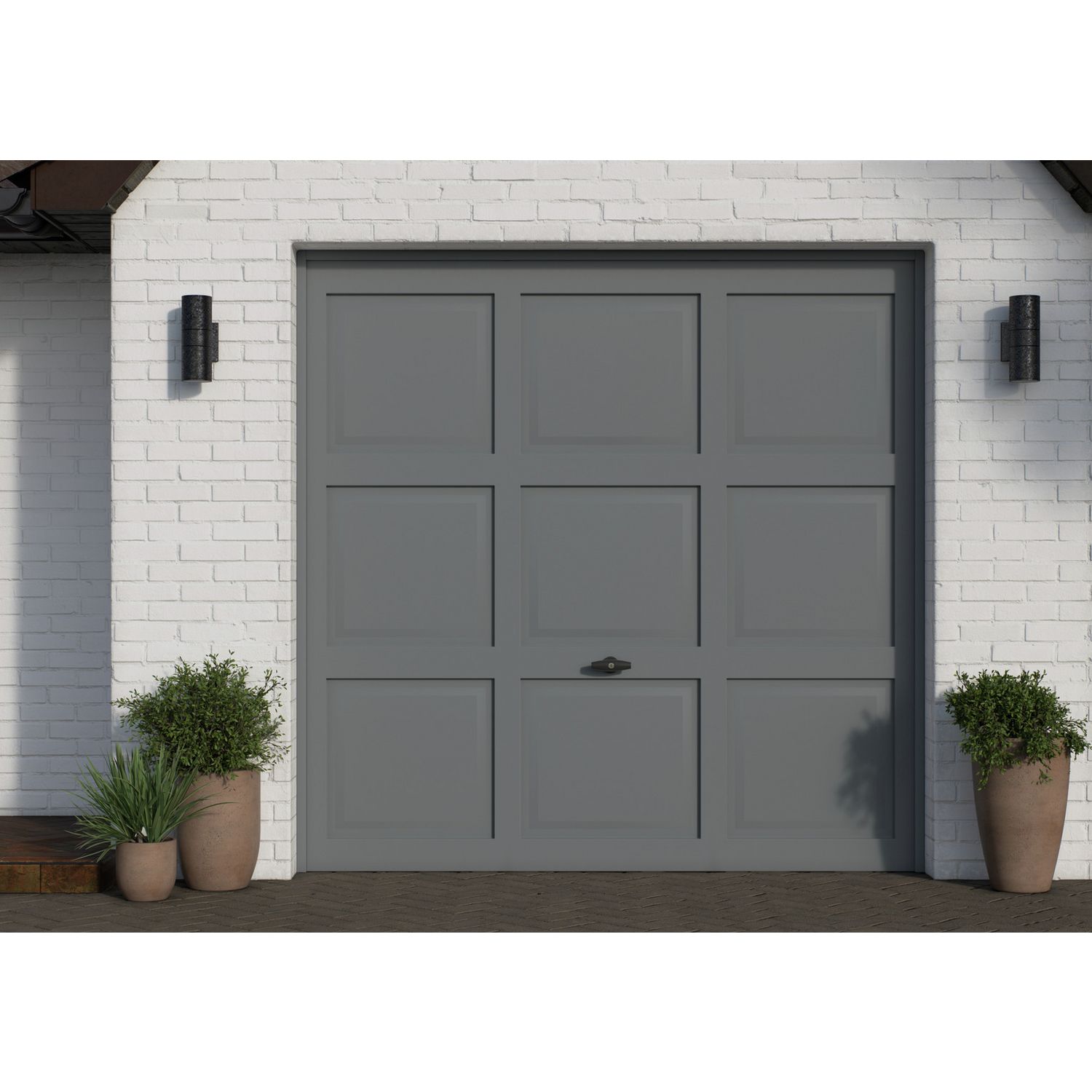 Dulux exterior satin paint Gallant Grey 750ml, UK version