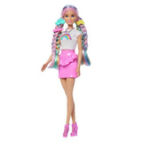 Barbie Rainbow Sparkle Hair fashion doll 32cm, imported from the UK