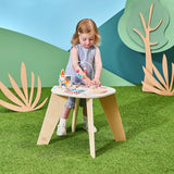 Chad Valley wooden fairy activity table 53cm, imported from the UK