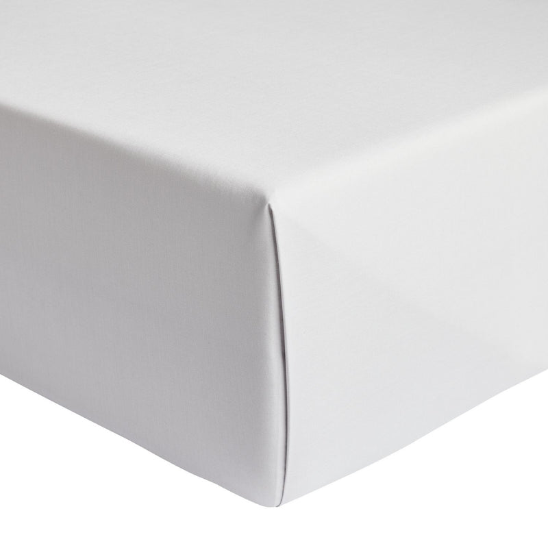 Habitat Cool Cotton Lyocell Grey Flat Sheet - Double