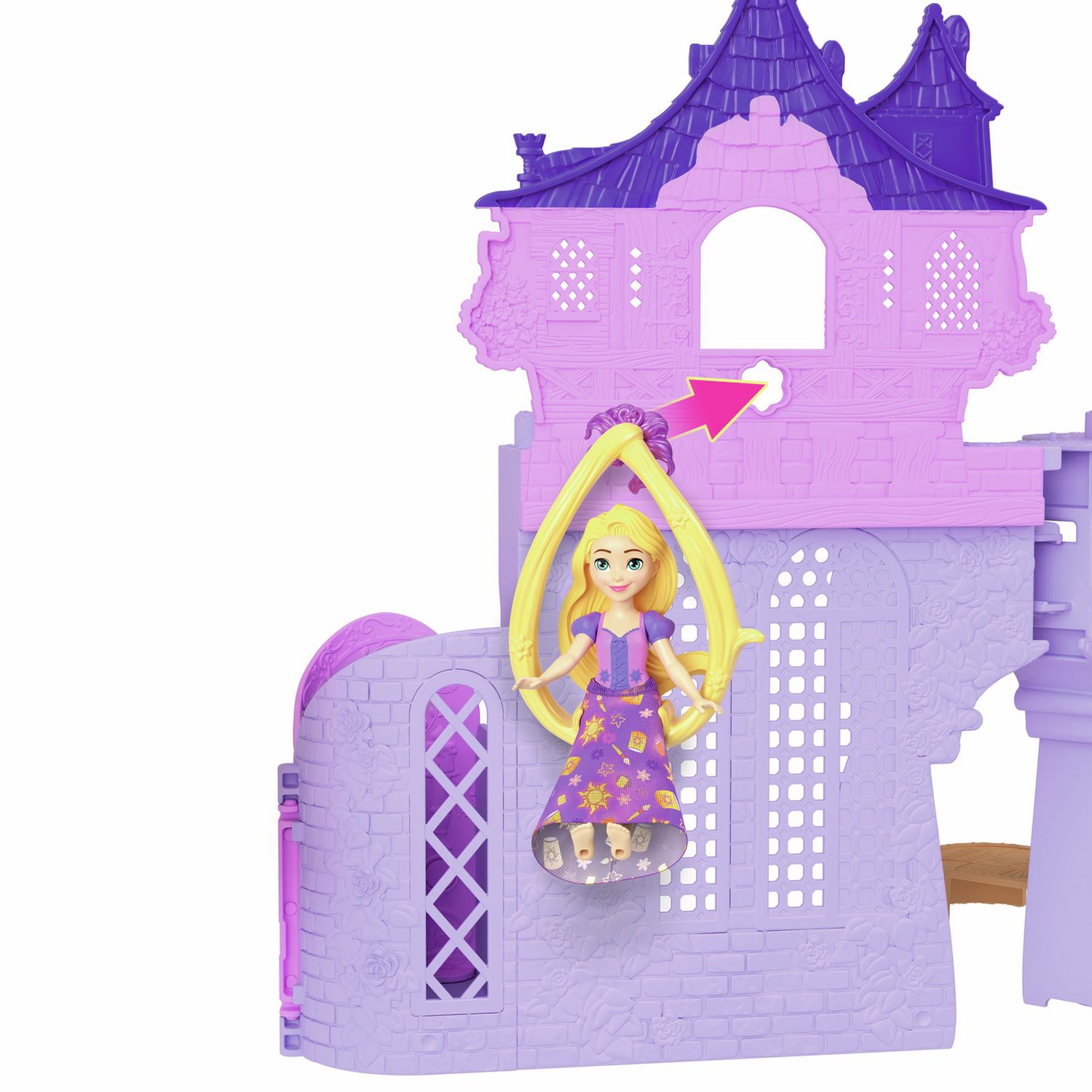 Disney Princess Rapunzel Storytime Stackers doll playset, imported from the UK