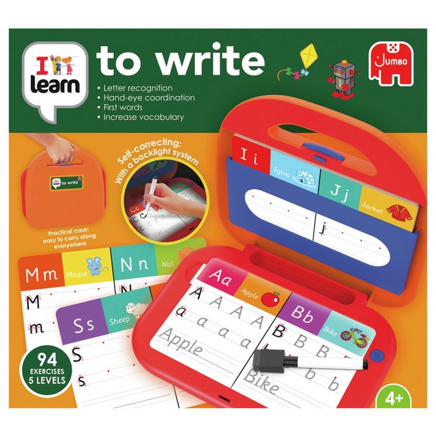 Jumbo iLearn Learn to Write educational toy, imported from the UK
