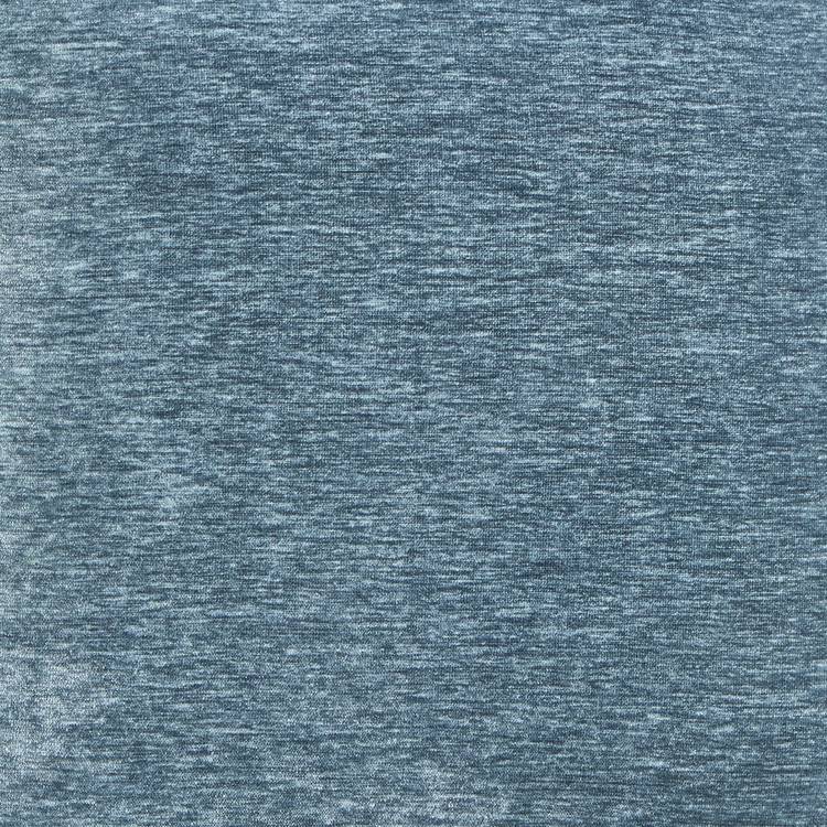 Habitat fringed chenille cushion storm blue 43x43cm (British brand)
