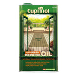 Cuprinol decking oil UV Guard Natural Oak 5L (British brand)