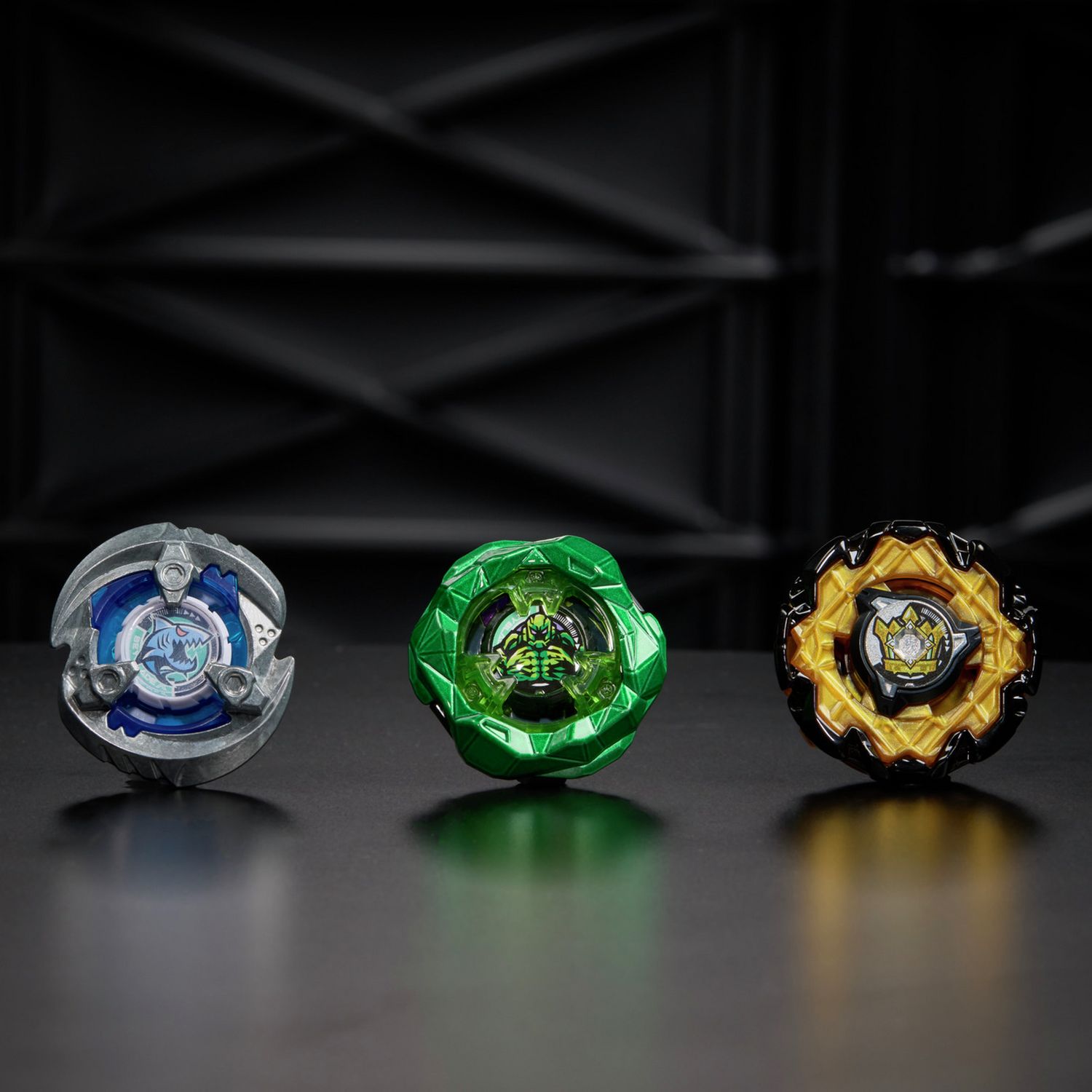 Beyblade X-treme Battlers pack of 3 spinning tops (British brand)
