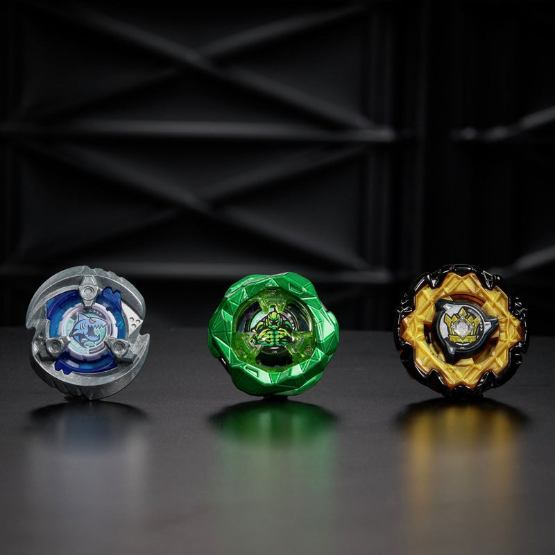 Beyblade X-treme Battlers pack of 3 spinning tops (British brand)