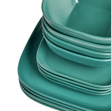 Habitat dinner set teal 12-piece (British brand)