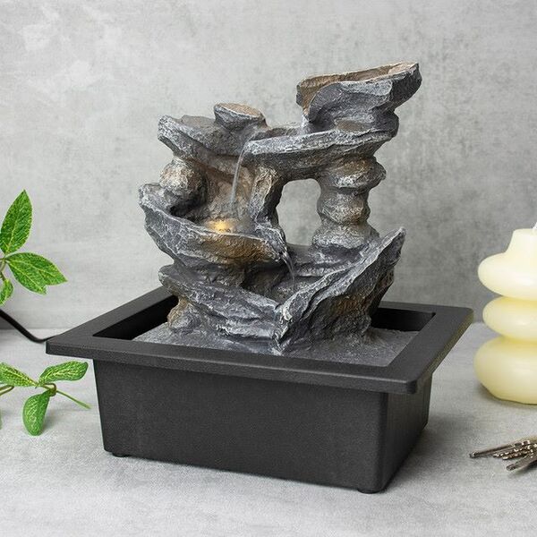 Wellbeing Large Cascading Rocks Fountain