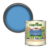 Cuprinol garden paint Cornflower 1L, imported from the UK