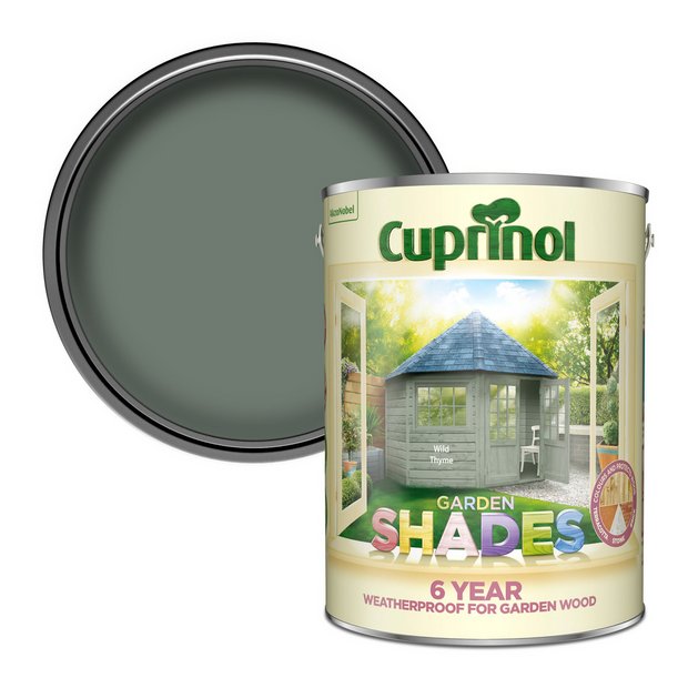 Cuprinol Garden Shades Wild Thyme paint 5L, UK version